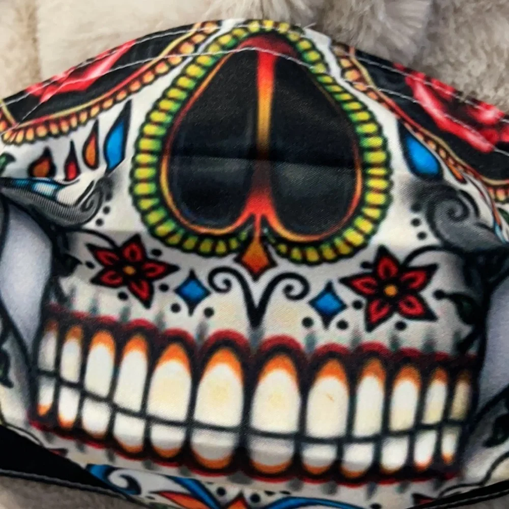New Sugar Skull face mask